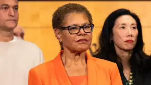 Rae Huang, a democratic socialist, is running against LA Mayor Karen Bass for the mayor's position.