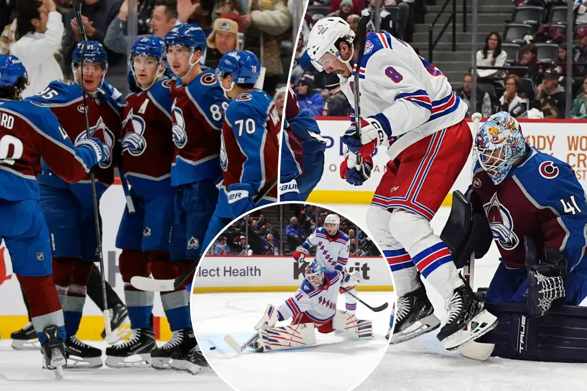 Rangers' distance from Avalanche highlighted in defeat