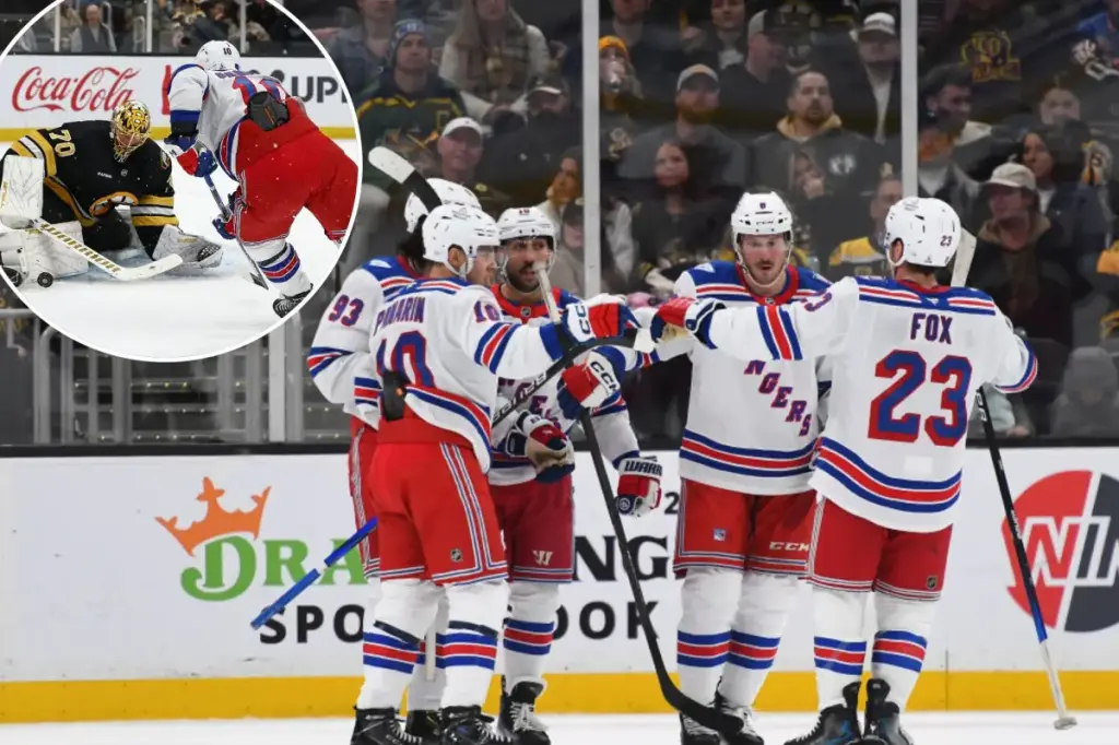 Rangers easily defeat Bruins to finish a solid two-game road trip.