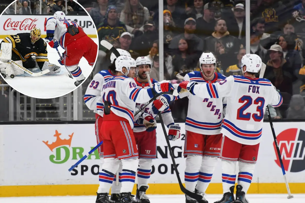 Rangers easily defeat Bruins to finish a solid two-game road trip.
