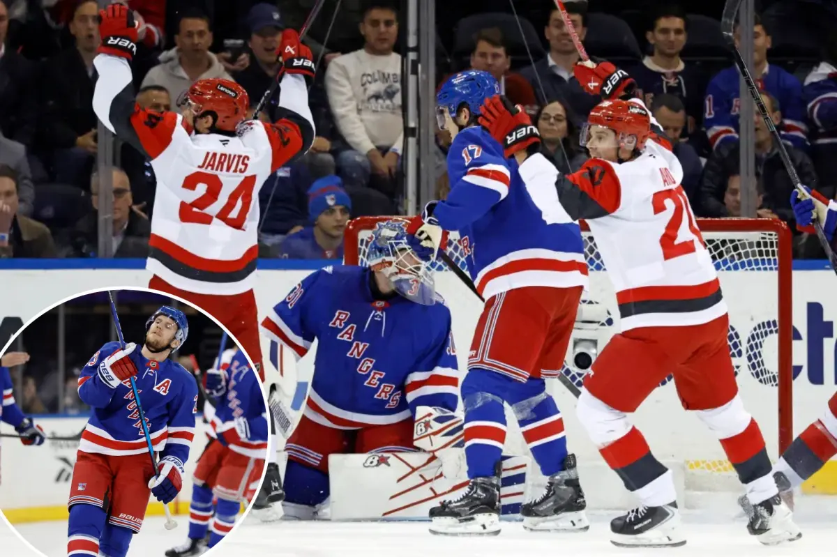 Rangers still have not won at home after losing to the Hurricanes.