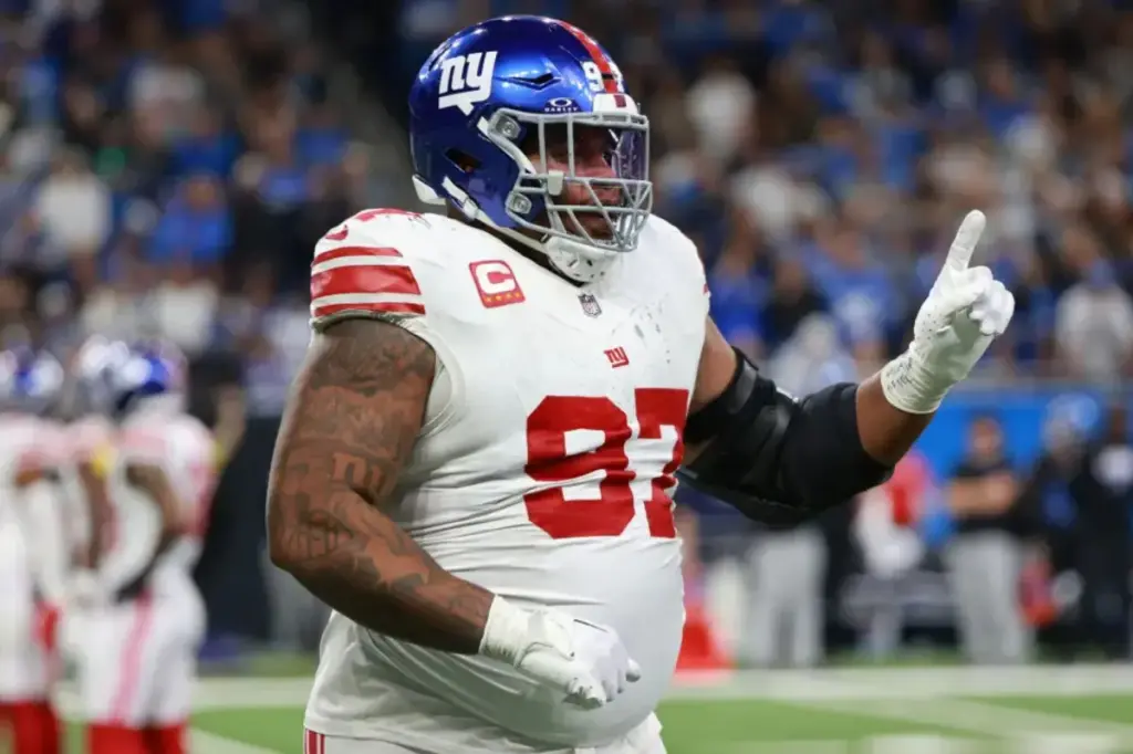Reason for Dexter Lawrence's absence with the Giants following the overtime defeat