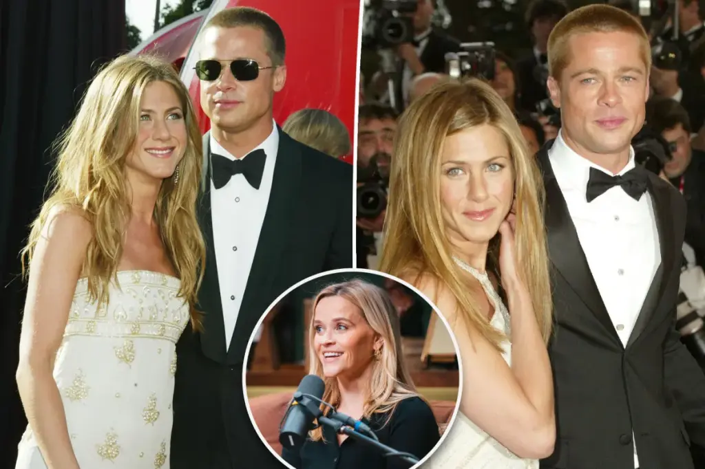 Reese Witherspoon shares uncommon insights on Jennifer Aniston's relationship with Brad Pitt.