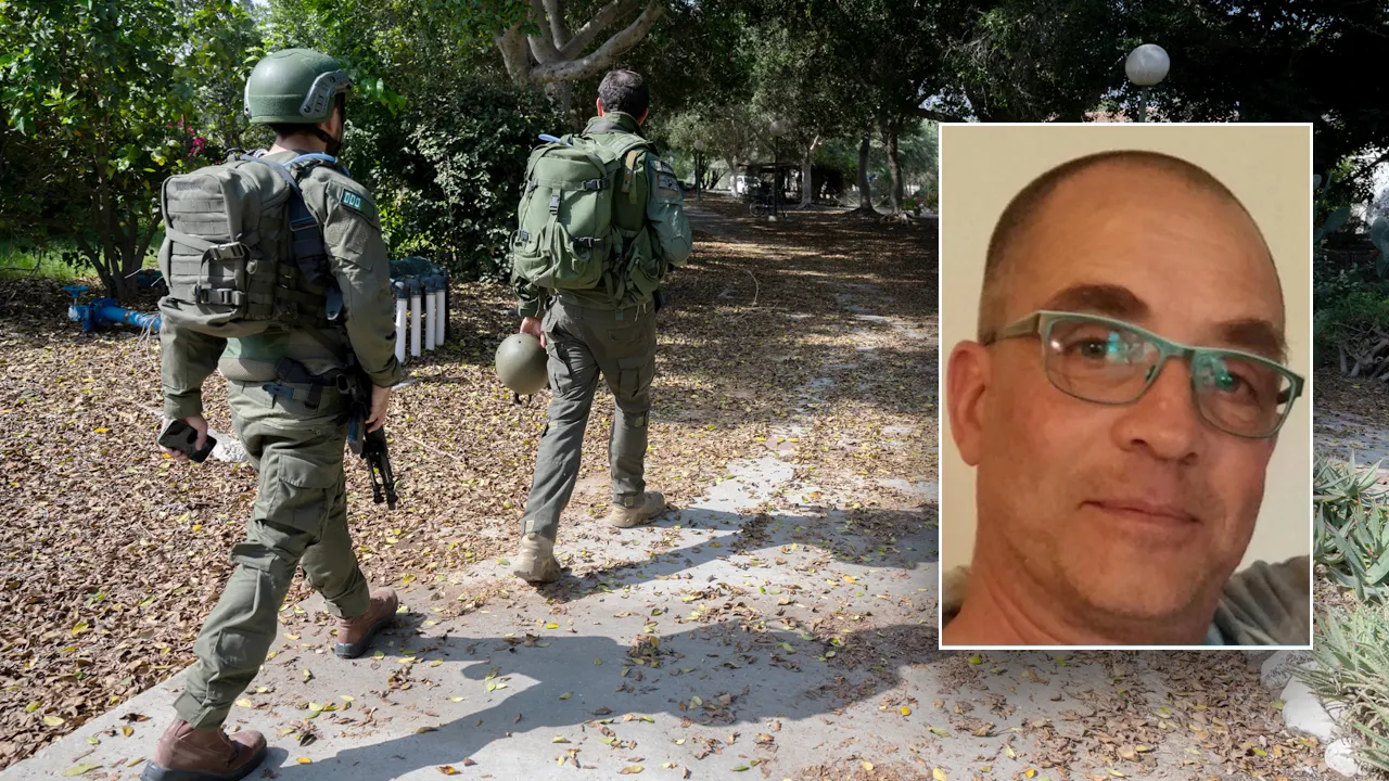 Remains of Israeli hostage who 'bravely fought' to protect his community are brought back home