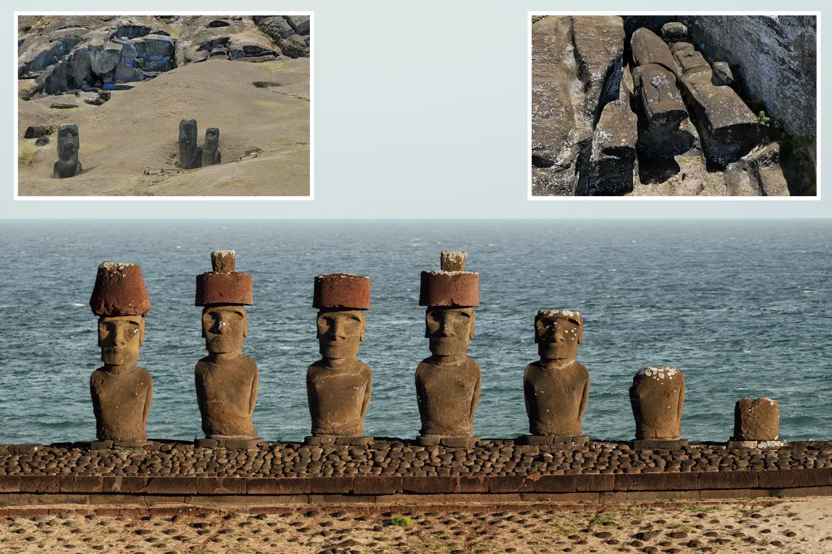 Researchers are astonished by the mystery surrounding the builders of over 900 massive Easter Island statues.