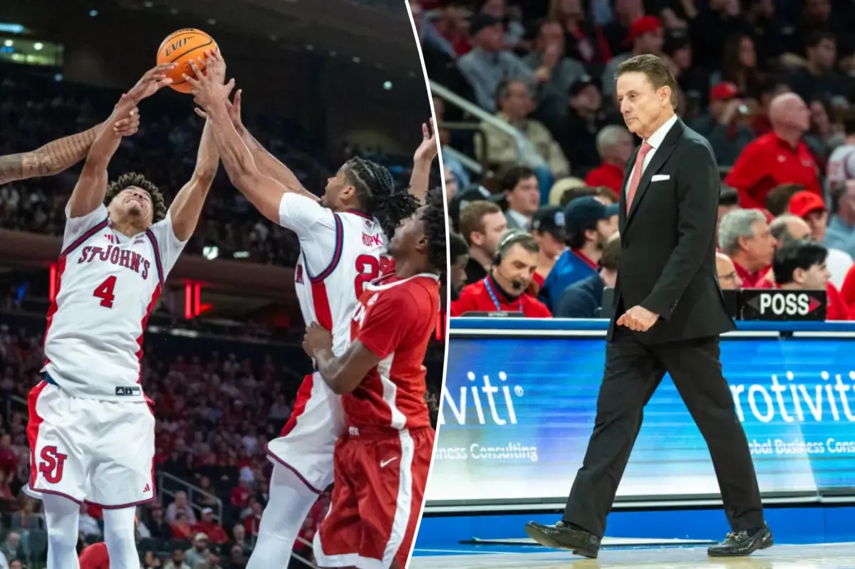 Rick Pitino gives his excited St. John's team a fresh task.