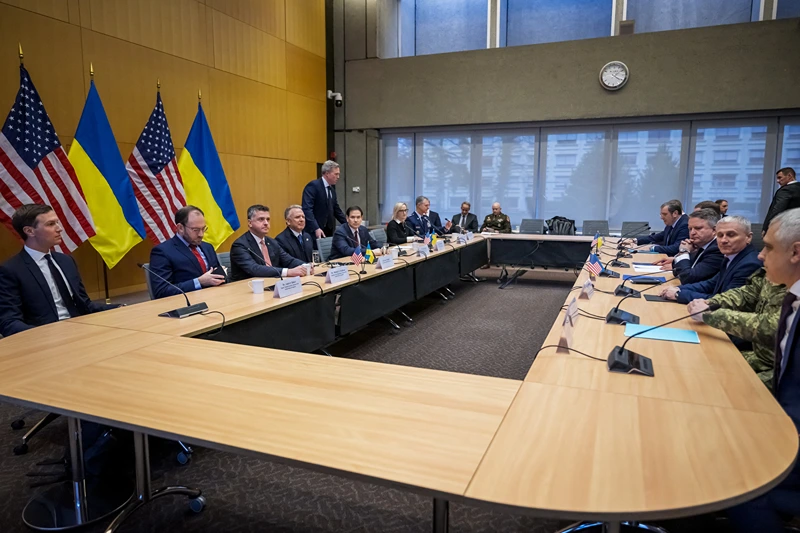 Rubio describes the Geneva meeting with Ukrainian delegates as 'likely the best' since Trump took office again.