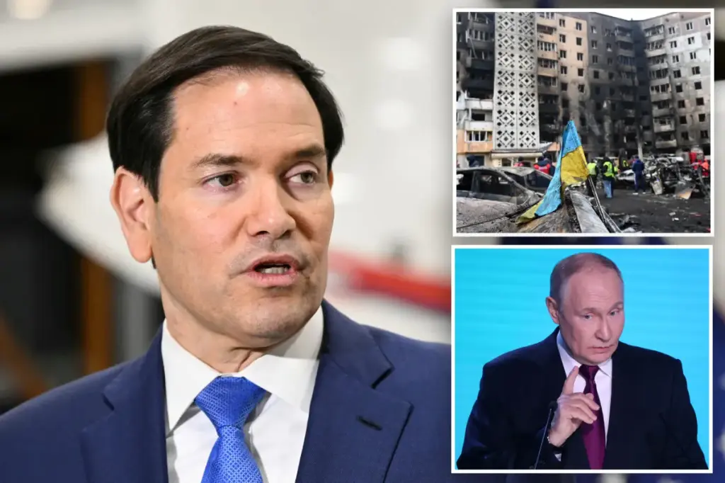Rubio expresses concern about reports of a pro-Russian peace agreement for Ukraine