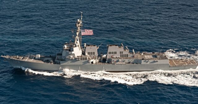 Russian Tanker Stays Still Near Venezuela Following Arrival of U.S. Warship