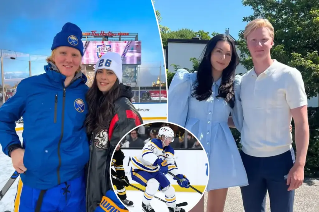 Sabres star Rasmus Dahlin departs from the team to support his fiancée following her heart transplant