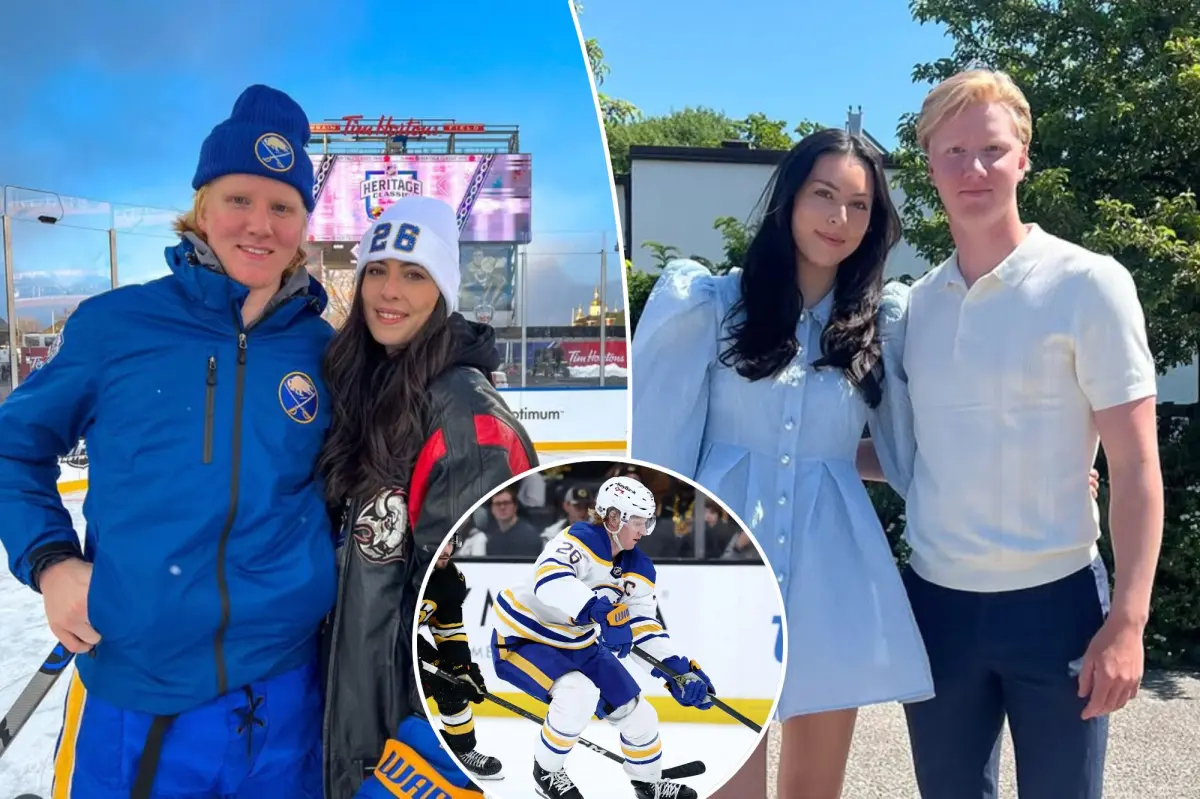 Sabres star Rasmus Dahlin departs from the team to support his fiancée following her heart transplant
