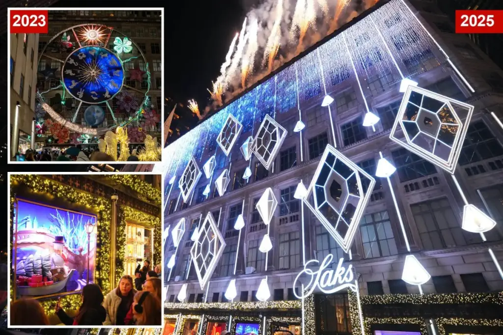 Saks Fifth Avenue's holiday light show makes a comeback after being paused for a year: Where and when to see it