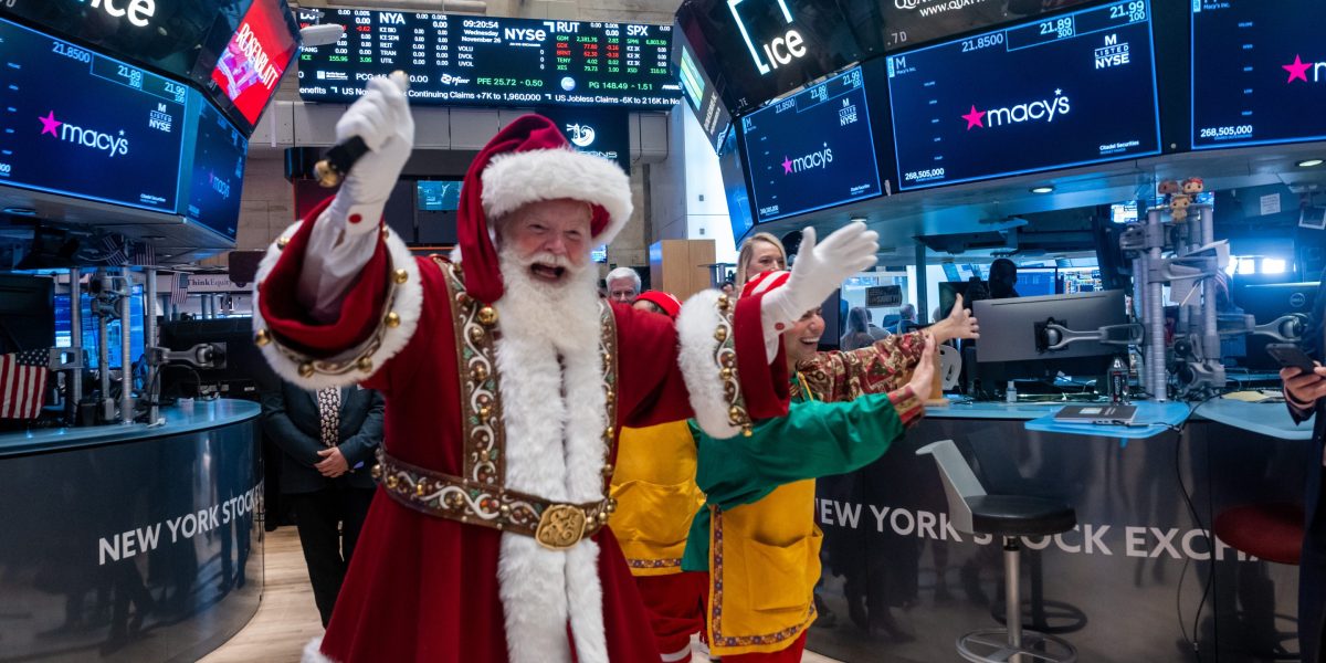 Santa is arriving on Wall Street sooner this season, and experts suggest that 2026 looks like it will be another year of significant profits.
