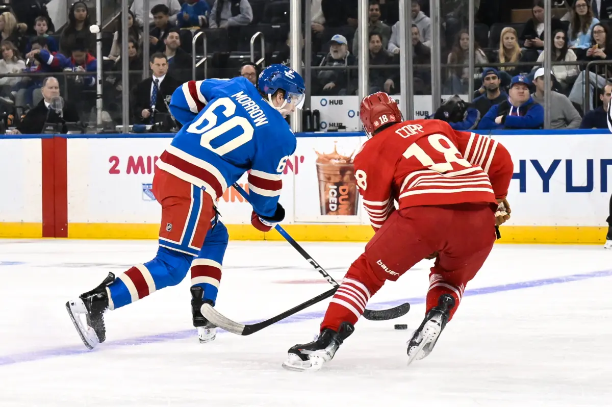 Scott Morrow receives extended chance to showcase his skills with the Rangers