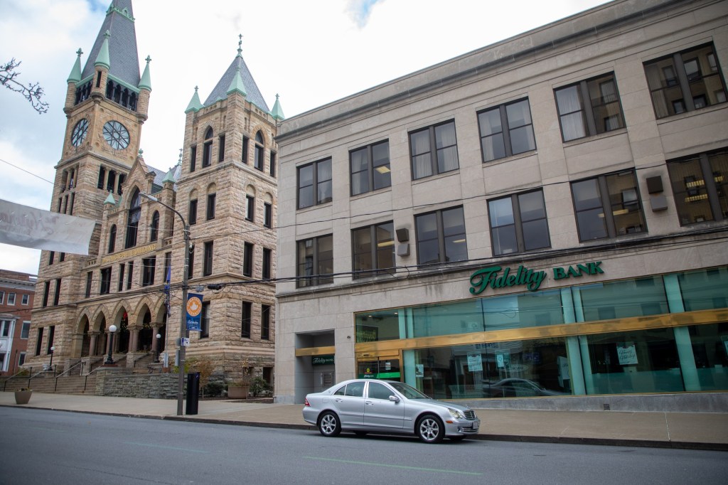 Scranton plans to purchase Fidelity Bank branch near City Hall for $1.85 million.