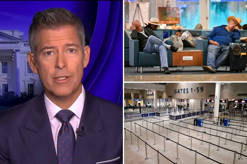Sean Duffy cautions that airport delays will increase as the government shutdown goes on