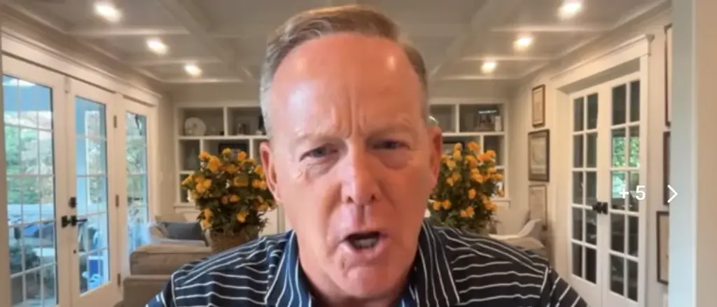 Sean Spicer Calls It 'Disgusting and Pathetic' for Football Fans to Boo Trump While He Honored Service Members