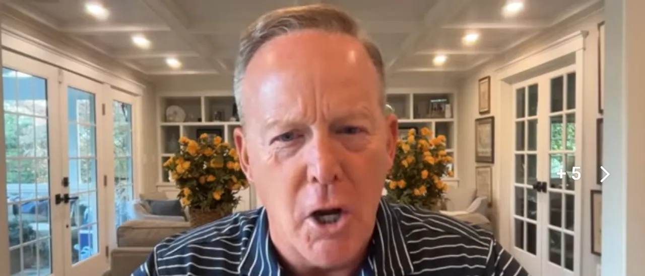 Sean Spicer Calls It 'Disgusting and Pathetic' for Football Fans to Boo Trump While He Honored Service Members