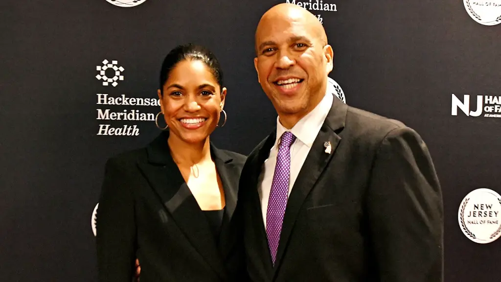 Sen. Cory Booker weds fiancé Alexis Lewis in a secluded ceremony in Washington.