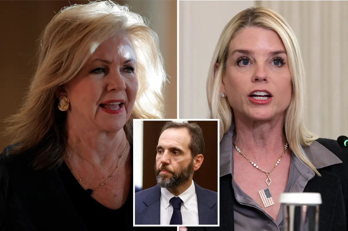 Sen. Marsha Blackburn requests Bondi to make public the 'grand jury materials' related to Arctic Frost and Republicans' phone records.