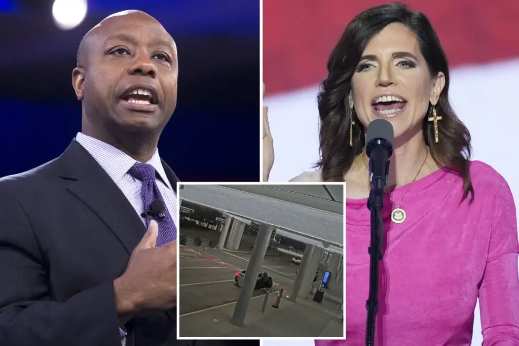 Sen. Tim Scott criticizes Nancy Mace's outburst at the airport