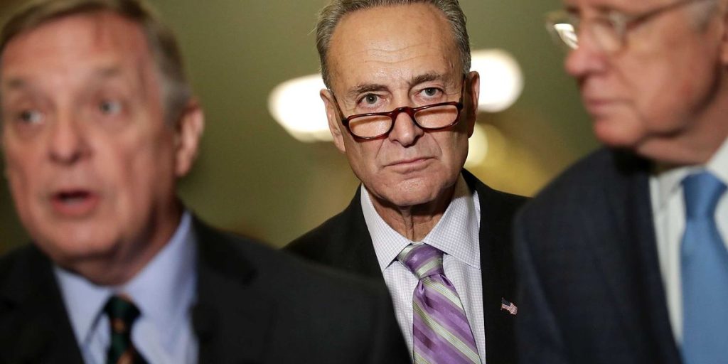 Senate Democrats falter, moving forward with an important shutdown vote and causing unrest within the party: 'It's a yielding'