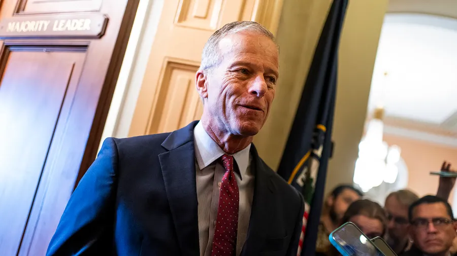 Senate will stay in session until a deal is reached, Thune states