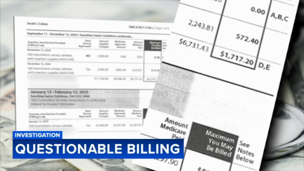 Seniors report that Medicare has been wrongly charged for thousands of dollars.