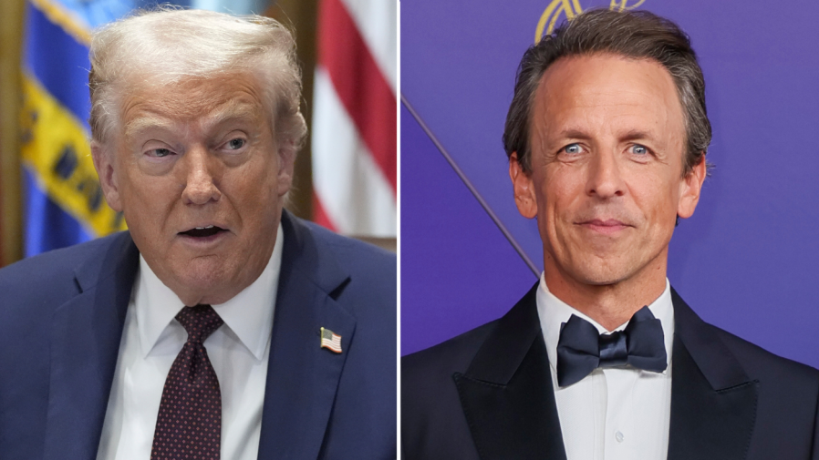 Seth Meyers responds to Trump's criticism of his NBC program