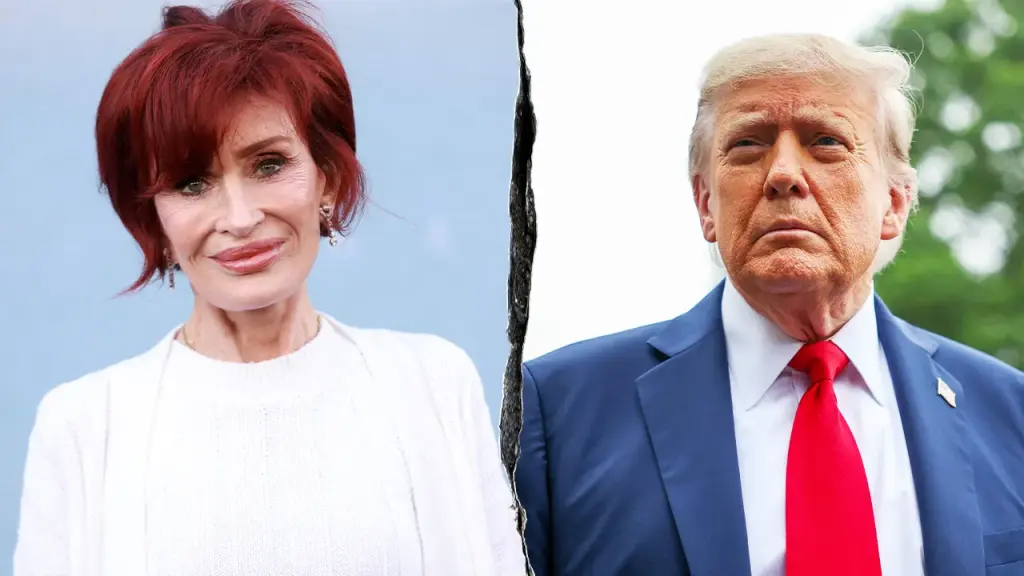 Sharon Osbourne emotionally expresses gratitude to President Trump for the touching tribute to Ozzy.