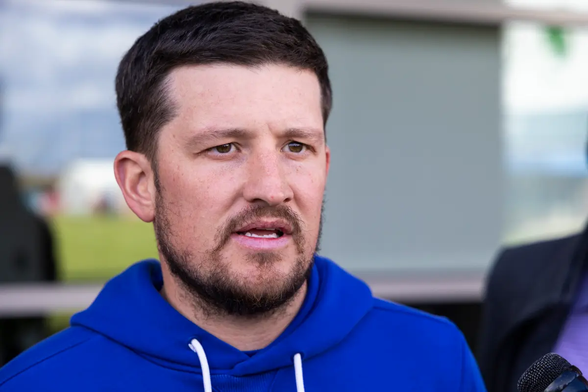 Shea Tierney never anticipated being promoted to Giants offensive coordinator.