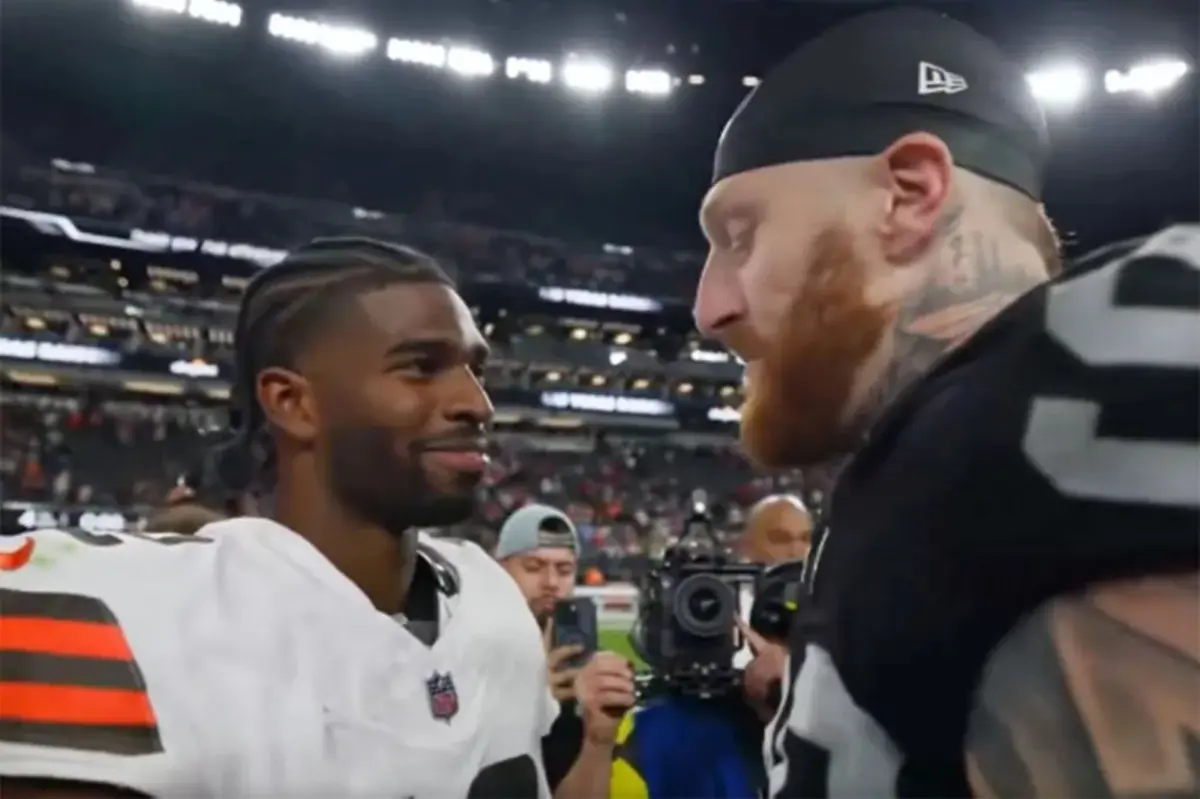 Shedeur Sanders' clear message to Maxx Crosby following the Browns victory