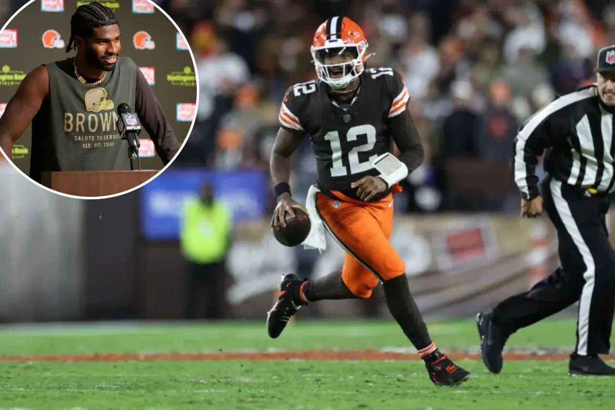 Shedeur Sanders' home was burglarized during his first game with the Browns.