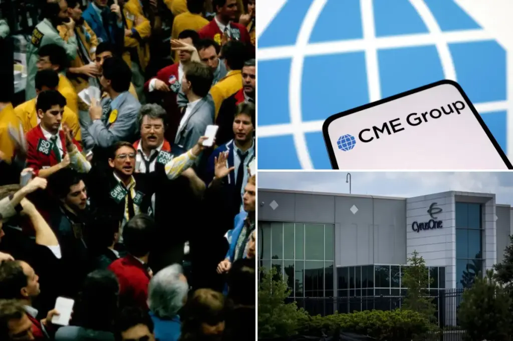 Significant data failure disrupts US options and futures trading for over 10 hours because of overheating