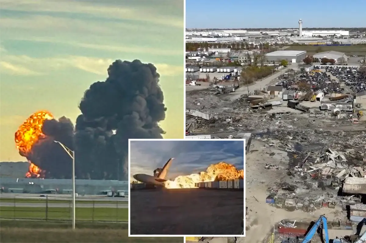 Sound recordings reveal the chaotic aftermath of the fatal Kentucky UPS plane crash.