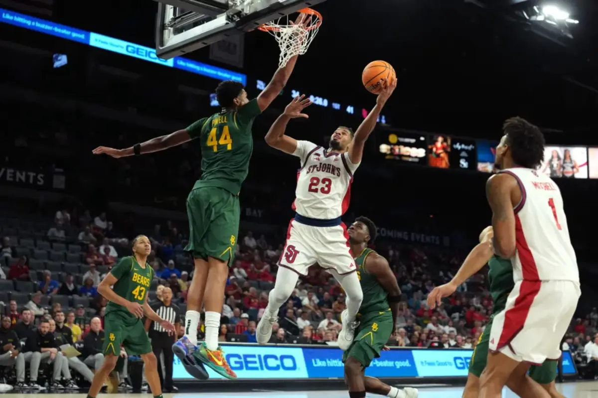 St. John's impressively handles early challenge in strong victory against Baylor