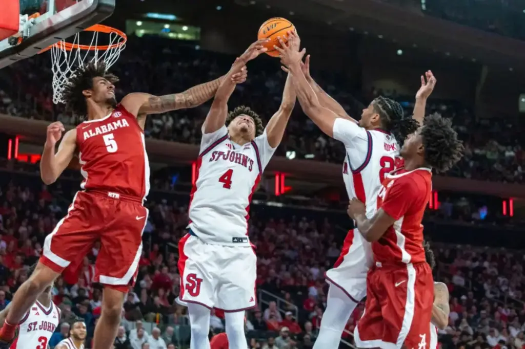 St. John's struggles in disappointing defeat to No. 15 Alabama