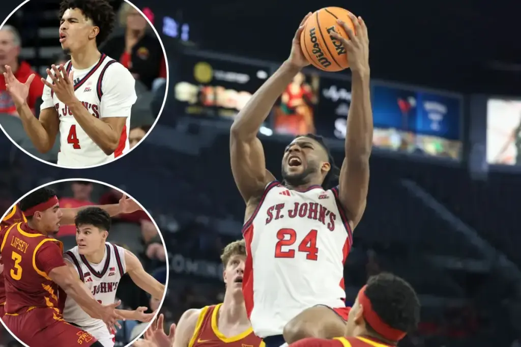 St. John's unable to finish strong in tough defeat to No. 15 Iowa State
