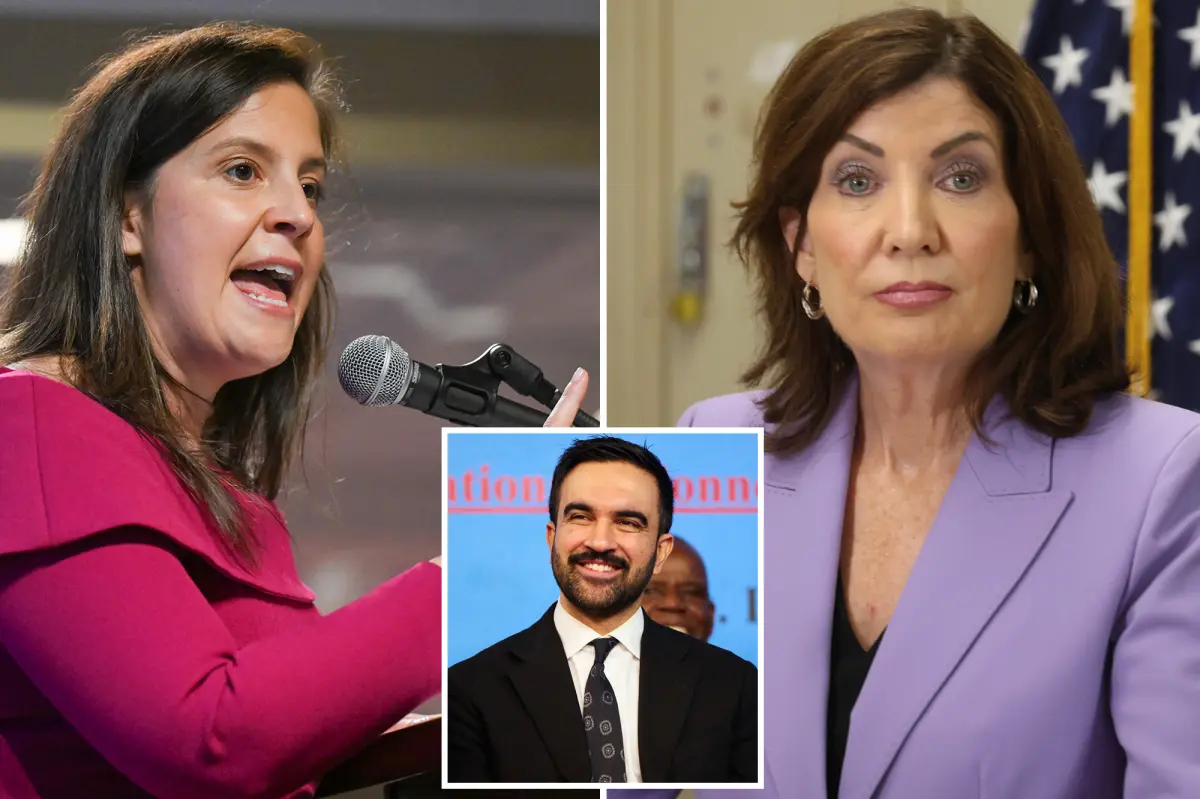 Stefanik criticizes Hochul for supporting 'raging antisemite' Mamdani while receiving an award from a pro-Israel group