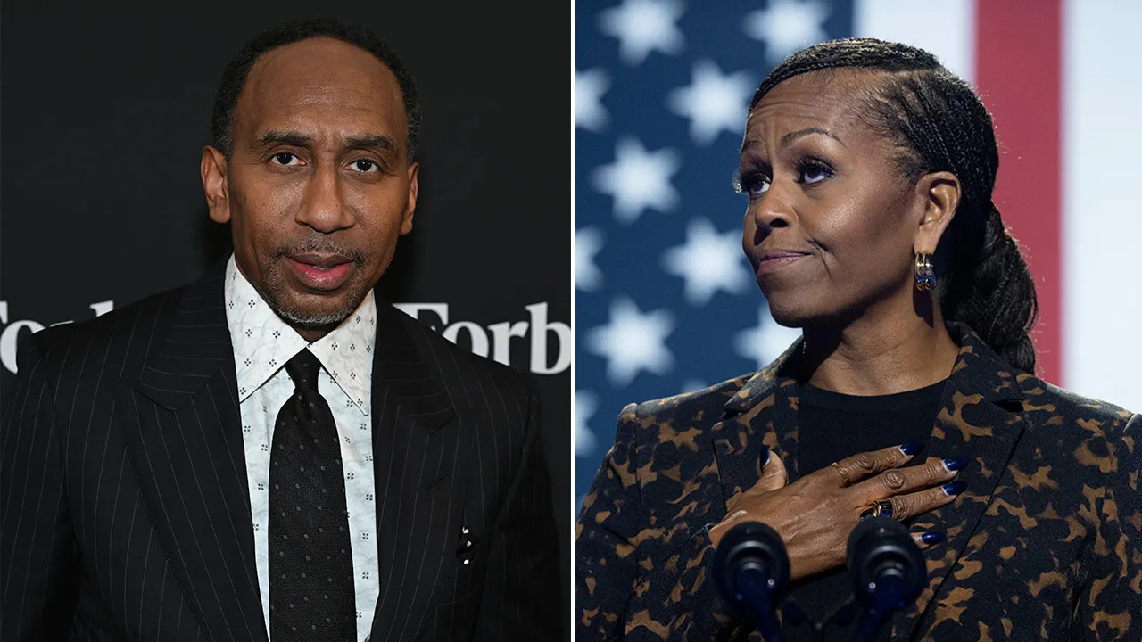 Stephen A Smith responds to Michelle Obama's statement about a female president