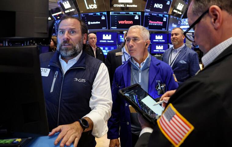 Stock market falls as Nvidia declines, Dow loses almost 800 points