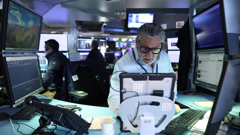 Stocks and bitcoin drop as anxiety impacts the market