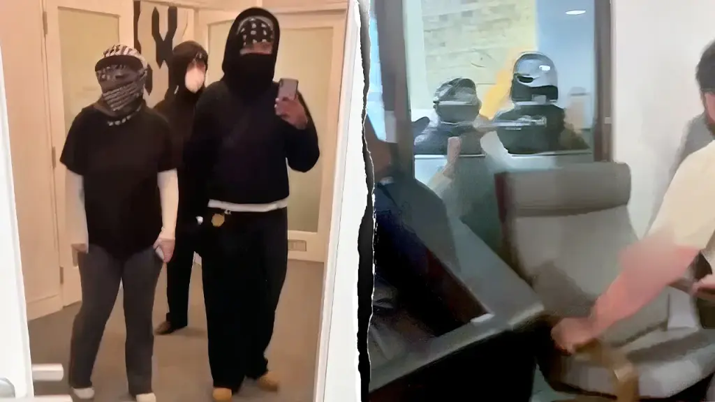 Students at pro-Israel event in Toronto faced disruption from protesters.