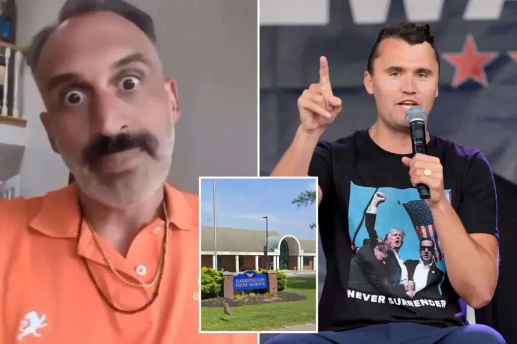 Students start a conservative organization after a teacher referred to Charlie Kirk as 'garbage' after his assassination.