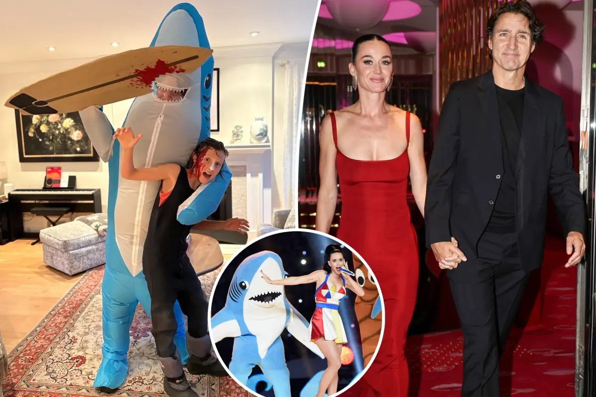 Supporters believe Justin Trudeau's Halloween 2025 outfit hints at Katy Perry.