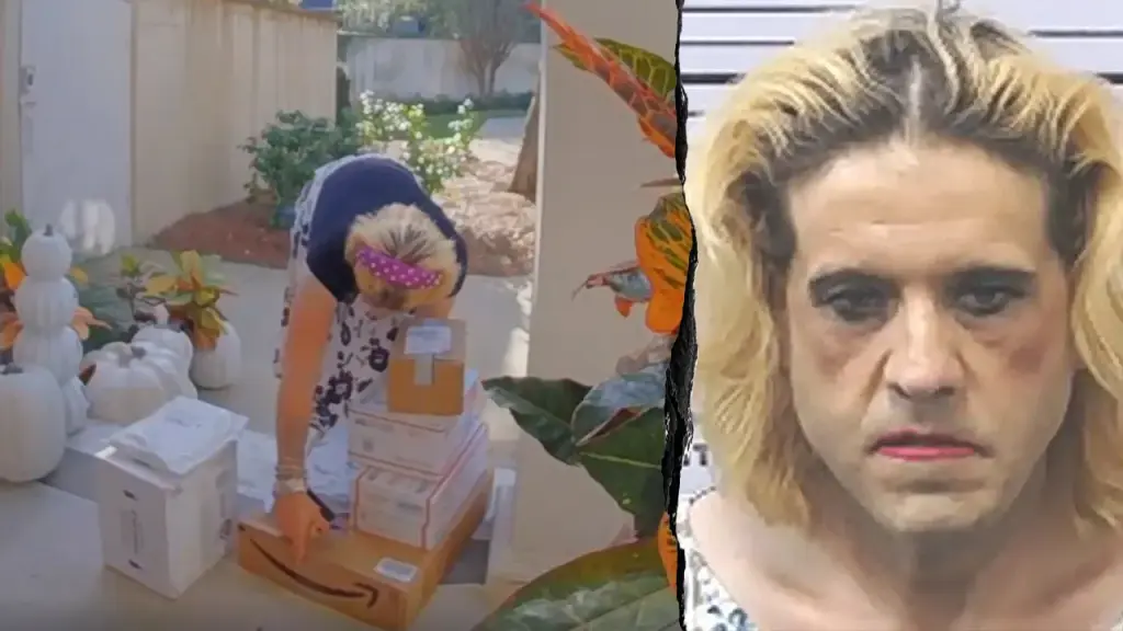 Suspect in women's attire apprehended for allegedly stealing packages off porches in Alabama