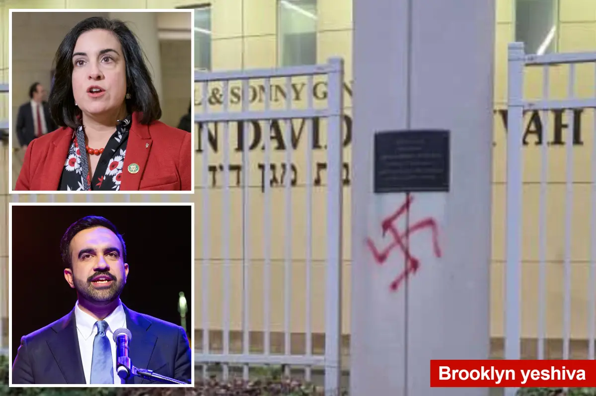 Swastikas discovered on a yeshiva in NYC following the election of Zohran Mamdani as mayor