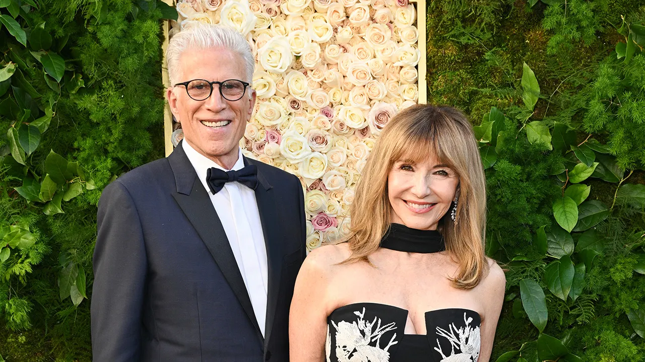 Ted Danson feels guilty about love scenes with unfamiliar actors.