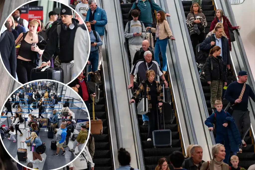 Thanksgiving Sunday will be the most crowded travel day of 2025