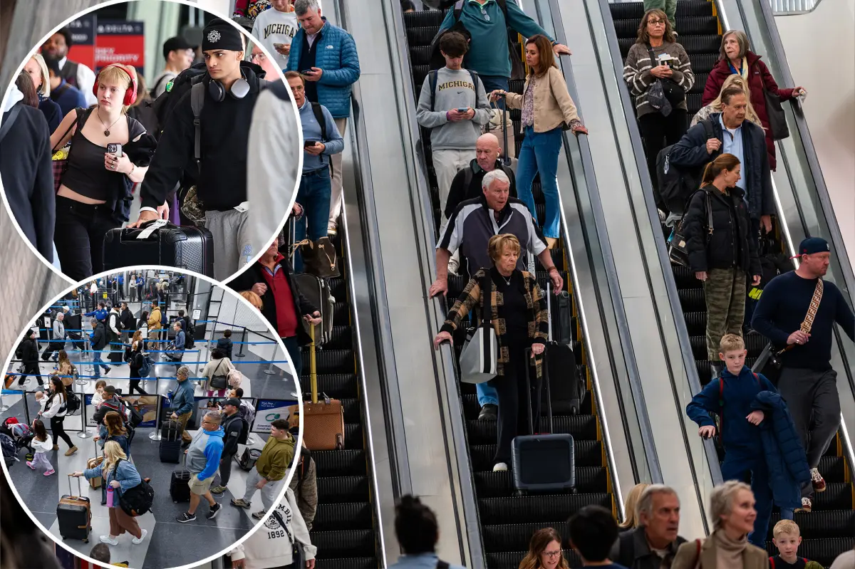 Thanksgiving Sunday will be the most crowded travel day of 2025